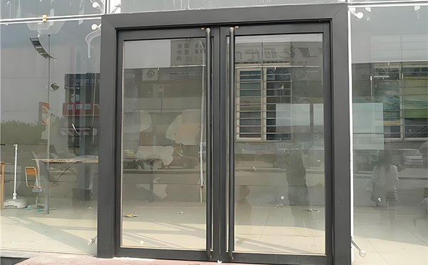 临夏县玻璃地弹门